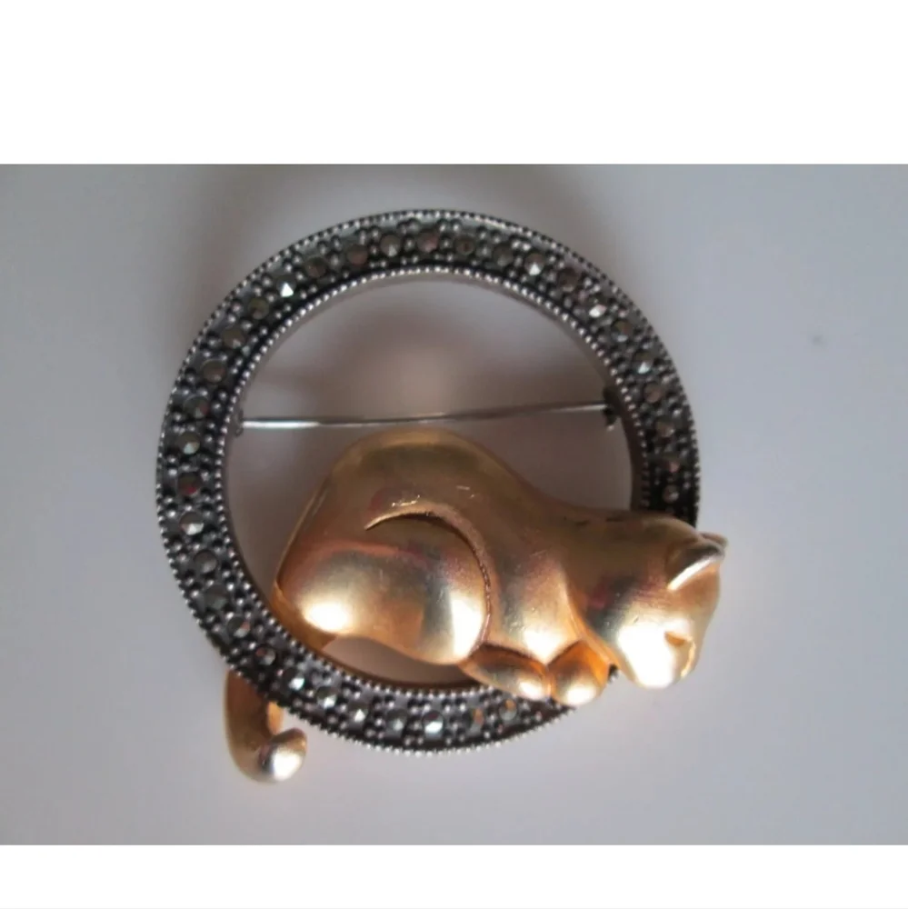 Judith Jack marcasite gold